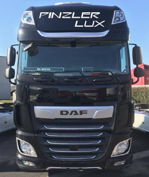 Pinzler Lux SA prend livraison d’un DAF XF480 et devient 100% Euro 6
